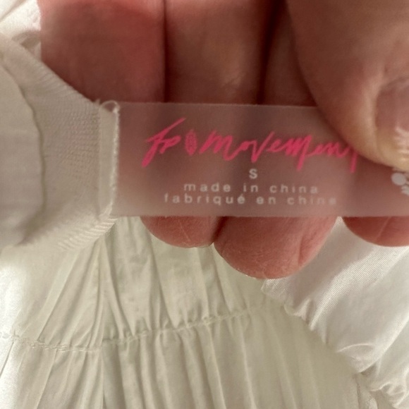 Free People Movement White The Way Back Home Shorts, Size Small (v) - Picture 7 of 12